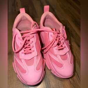Steve Madden Pink Athletic Shoes
